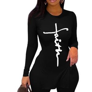 Two piece fall outfit  Long sleeves loungewear - matching set